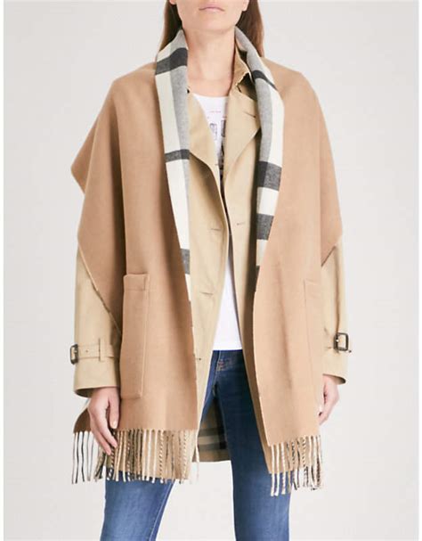 burberry helene reversible cape